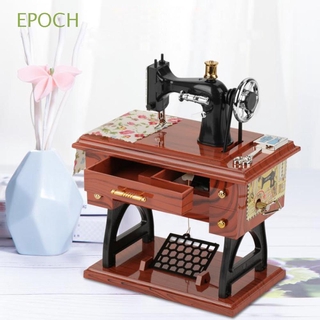 Epoch กล่องดนตรีจักรเย็บผ้าขนาดเล็กสําหรับตกแต่งบ้าน