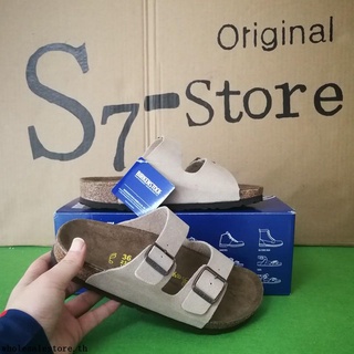 มาใหม่ Birkenstock Arizona รองเท้าแตะ สําหรับผู้ชาย และผู้หญิง BD344