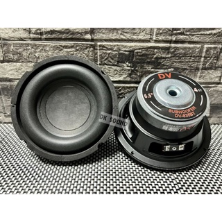 ลำโพงซับ6.5นิ้ว  ซับ6.5” diy 4Ohm. 100w.ดอกลำโพง ซับวูฟเฟอร์ subbass รุ่น DV-635BT