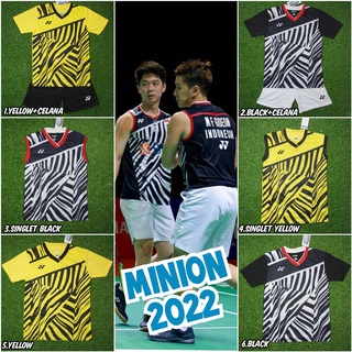 Kevin Mark 2022 เสื้อเชิ้ตแบดมินตัน สําหรับผู้ใหญ่