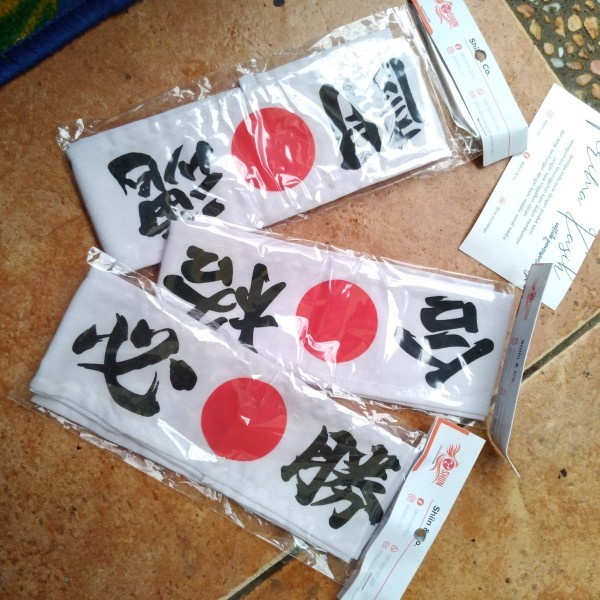 Hachimaki - ที่คาดผม TYPICAL ของญี่ปุ่น