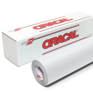 สติ๊กเกอร์ Oracal 651 G010 ขาวเงา