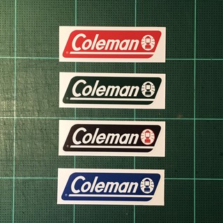 Coleman สติ๊กเกอร์แคมป์ปิ้งหมึกกันน้ำ ทนแดดไม่ซีด 100%