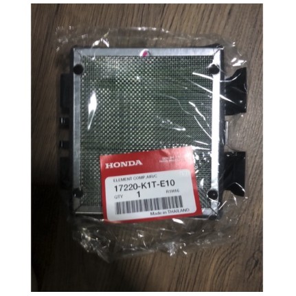 Honda CRF300L CRF300RAllY 17220-K1T-E10 ไส้กรองอากาศ CRF ไส้กรองอากาศ CRF300, CRF300RALLY รับประกันของแท้เบิกศูนย์ 100%