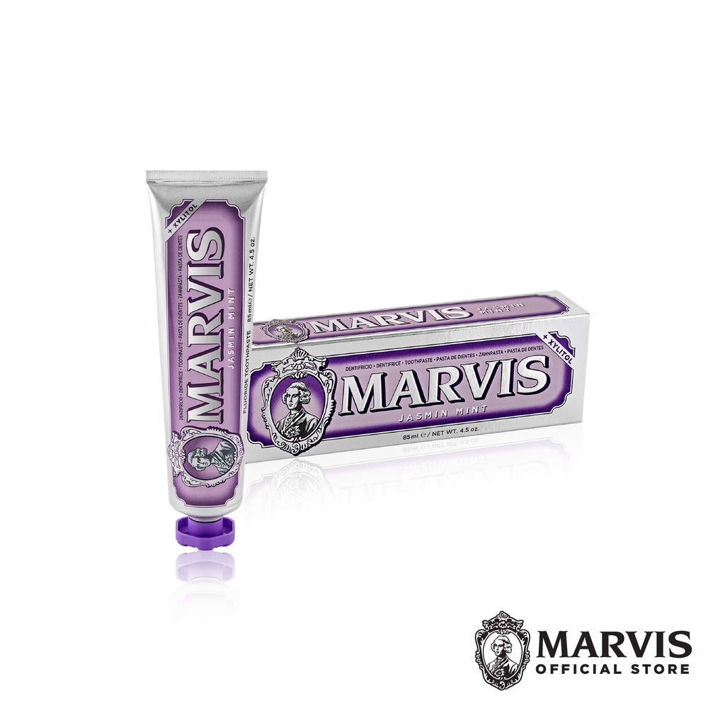 Marvis ยาสีฟันมาร์วิสแจสมิน มินต์ / Marvis Jasmin Mint 85 ml.