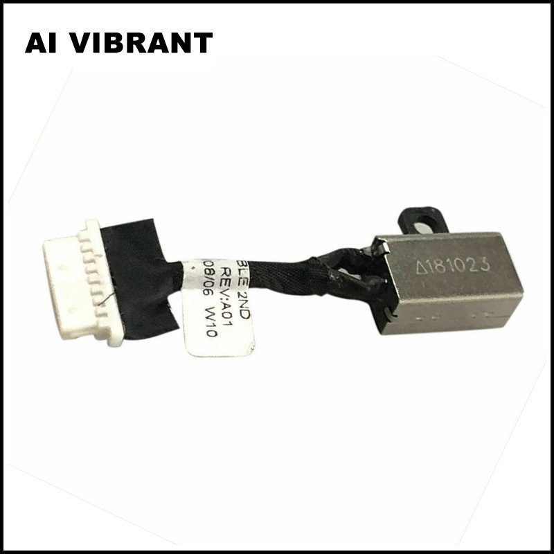 DC Power Jack สําหรับ Dell Inspiron 5481 5482 2-in-1 P93G 450.0F903.0011 0WJXD9