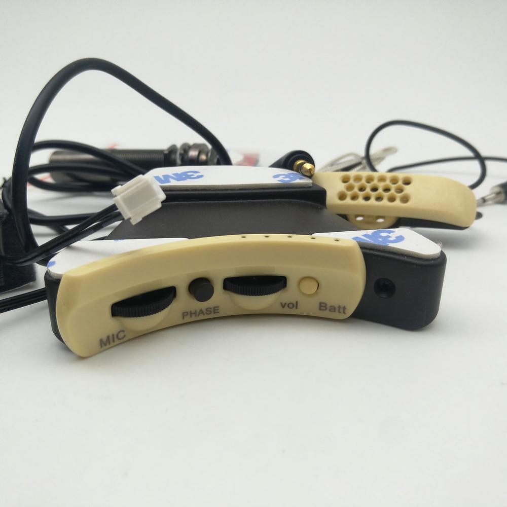 LR Anthem Style Active Piezo Dual Mode Pickup With Mic Beat Board System Acoustic Guitar Pickups