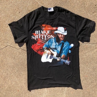 [COD]เสื้อยืดผ้าฝ้าย พิมพ์ลายอนิเมะ Vtg 90S Blake Shelton Country Music ของขวัญวันเกิด สําหรับผู้ชายS-5XL