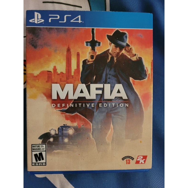 (มือสอง) มือ2 เกม ps4 : MAFIA [DEFINITIVE EDITION] แผ่นสวย