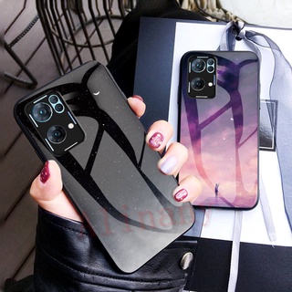 เคส OPPO Reno7 Pro 5G พลาสติกแบบแข็ง Shockproof Phone Case Back Cover OPPO Reno 7 Pro 5G ฝาครอบกรณี