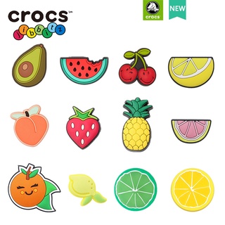 Crocs/jibbit กระดุมติดรองเท้า  jibbit Fruit ผัก อุปกรณ์เสริม สําหรับตกแต่งรองเท้า