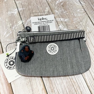 Kipling แท้ รุ่น Creativity XL มีสายคล้องมือ 1 ช่อง นำเข้า usa พร้อมส่ง