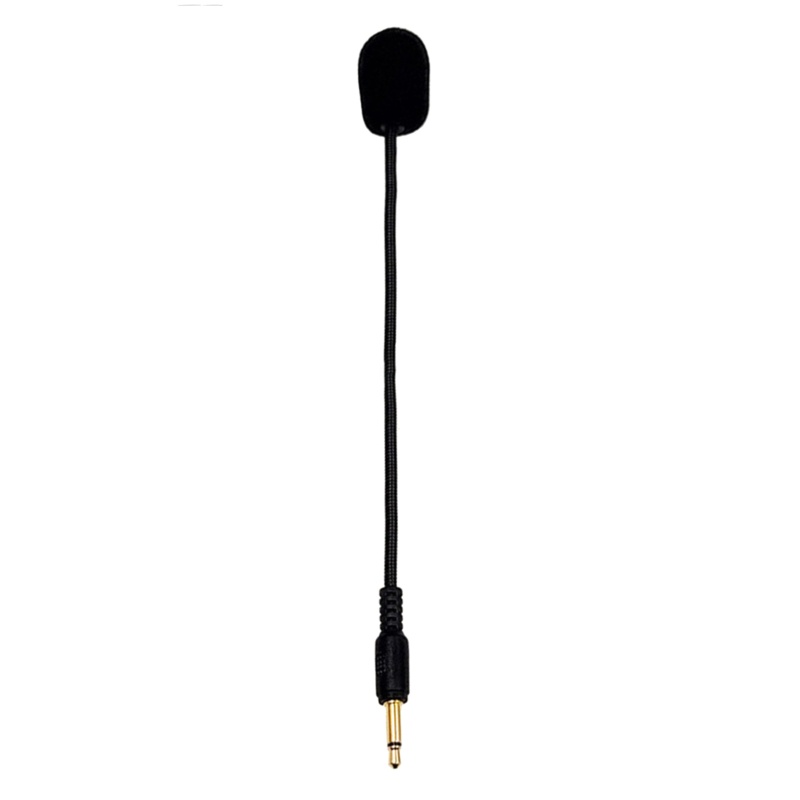 Allilivefoua 190 มม.ความยาวรวมรอบทิศทาง Hifi Mics ชุดหูฟังสําหรับเล ่ นเกม Bendable Mic