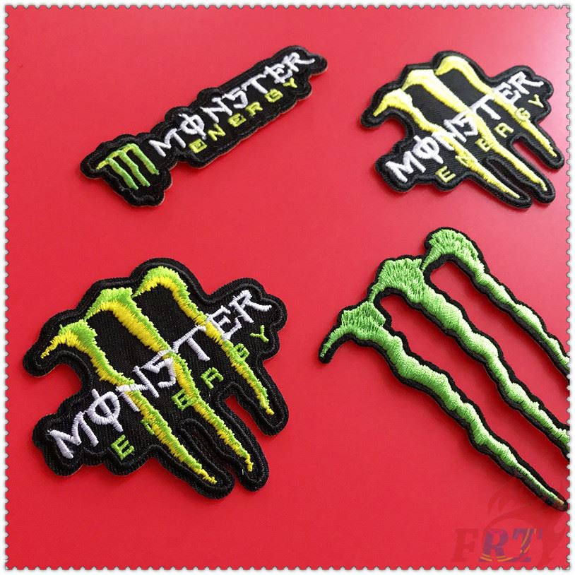 Fashion Brand Monster Energy Ironon Patch 1Pc Diy Embroidery Patch
