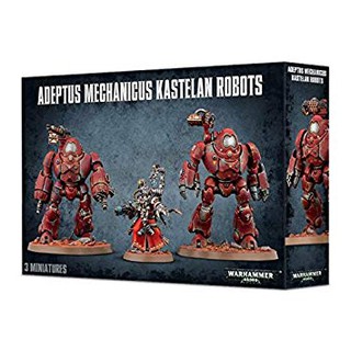 [200Aพร้อมส่ง]Warhammer: 40K : ADEPTUS MECHANICUS KASTELAN ROBOTS โมเดลเกมสนามจำลอง