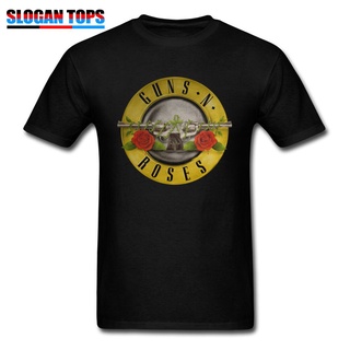 เสื้อยืดโอเวอร์ไซส์เสื้อยืดผ้าฝ้าย 100% พิมพ์ลาย Guns N Roses Kill Your Idols สไตล์พังก์ร็อค สําหรับผู้ชาย LHZYS-4XL