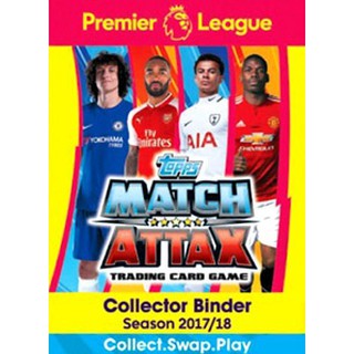 [Newcastle United] 2017/18 การ์ดเกมฟุตบอล Attax แบบปกติ