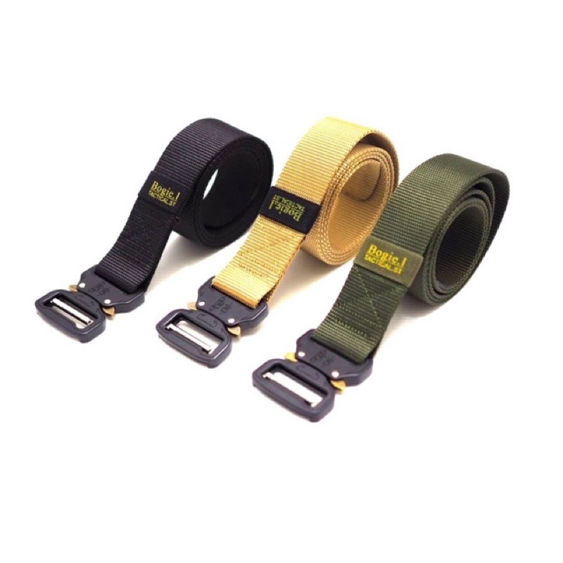 Bunkle Belt เข็มขัดยุทธวิธี เข็มขัดปลดเร็ว Bogie1 ผลิตจากไนลอน100% ทนทาน