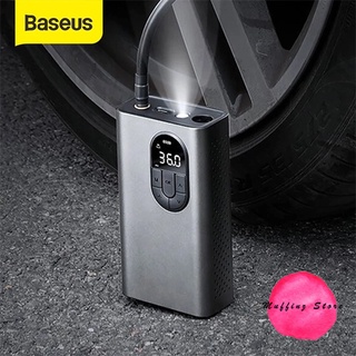 💜ถูกจริง/ส่งไว📦Baseus เครื่องสูบลมไฟฟ้า 2400mAh  Portable Inflator Pump Car Air Compressor เครื่องปั๊มลมฟฟ้า เติมลม