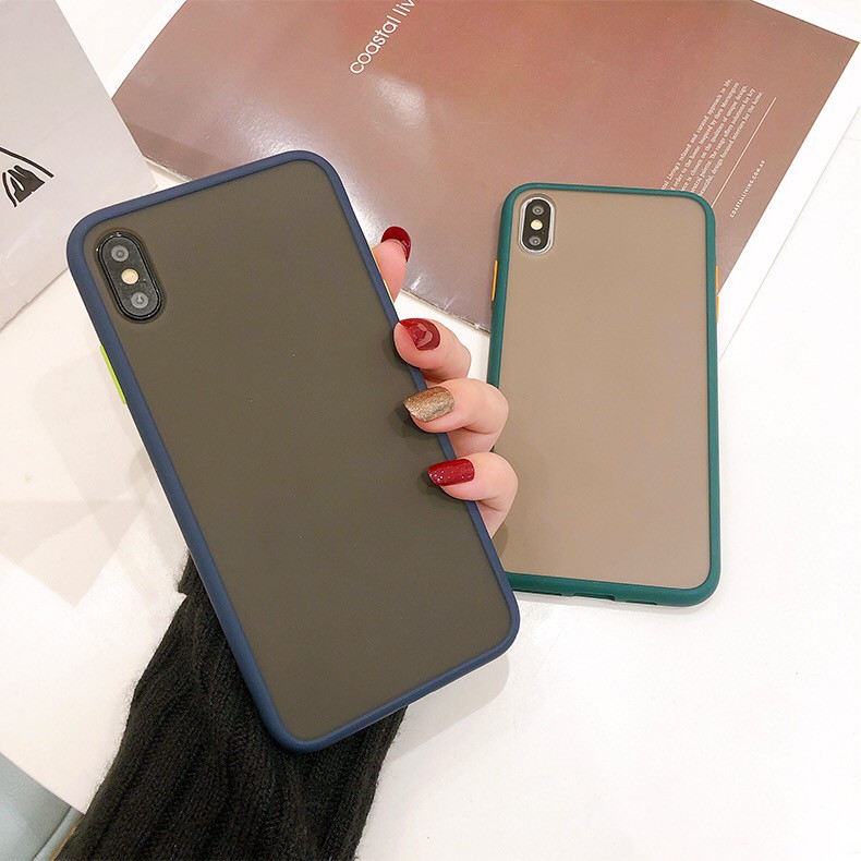 [ ส่งจากไทย ] Case Redmi 9A เคสกันกระแทก ปุ่มสีผิวด้าน ขอบนิ่มหลังแข็ง เคสโทรศัพท์ เรดมี Redmi9A(กันกล้อง)