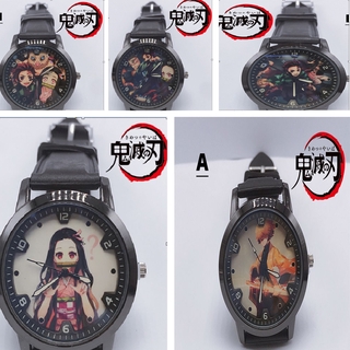 Demon Slayer  เสื้อดาบพิฆาตอสูร Watch นาฬิกาดิจิตอล    Tanjiro Nezuko Giyuu นาฬิกาข้อมือผู้หญิงและผู้ชาย