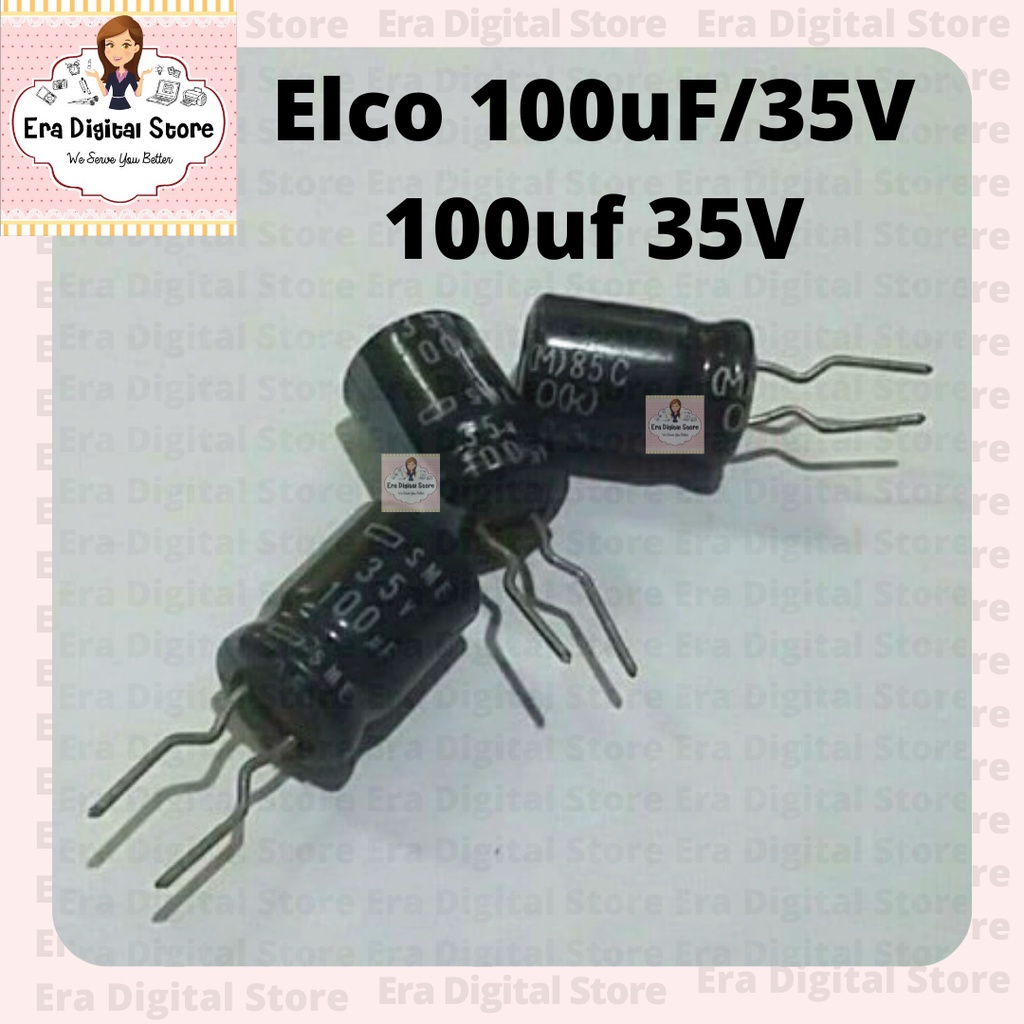 Elco 100uF/35V 100uf 35V