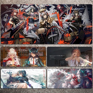 Arknights Tomorrows Ark mouse pad oversized lock edge male and female keyboard โต๊ะ pad game รอบ Amiya Skati