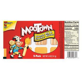 Mootown Cheese Dip &amp; Cracker Sticks 5 Pa  Mootown Cheese Dip &amp; Cracker Sticks 5 Pa