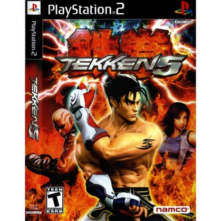 แผ่นเกมส์ Tekken 5 PS2 Playstation2 คุณภาพสูง ราคาถูก