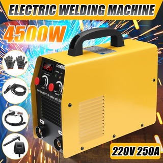 Zx7-250 250A 4500W IGBT เครื่องเชื่อมไฟฟ้า ขนาดเล็ก 220V ARC MMA สําหรับงานเชื่อม DIY