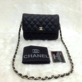 กระเป๋า Chanel woc คาเวียร์ 8"