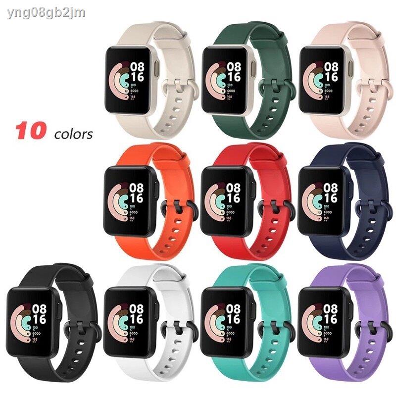 ◑☸สายนาฬิกาข้อมืออัจฉริยะ สายนาฬิกาสมาร์ทวอทช์ สำหรับ Xiaomi Mi Watch Lite