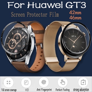 ฟิล์มกระจกใส กันรอย HD สำหรับ Huawei Watch GT3 46 มม. 42 มม.