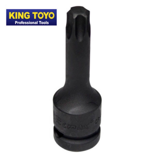 KingToyo 3304L755T 1/2"Dr. ซ็อกเก็ต Torx Impact ภายใน - T55
