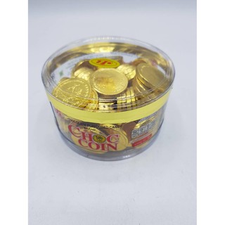 ช็อคโกแลต เหรียญทอง 60 ชิ้น ช็อคเดหรียญทอง chocolate gold coin ขนมเด็ก ขนมโบราณ