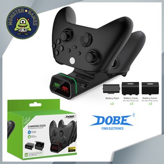 Dobe Xbox Controller Dual Charging Dock Xbox One , Xbox Series (แท่นชาร์จจอย xbox)(Xbox Controller charger)(TYX-19006X)0