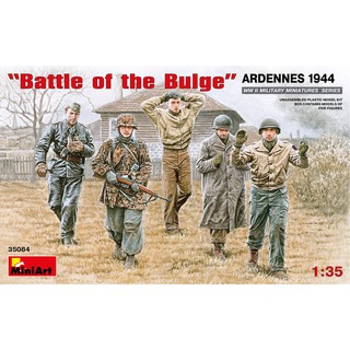 โมเดลฟิกเกอร์ทหาร MiniArt 1/35 MI35084 "Battle of the Bulge" Ardennes 1944