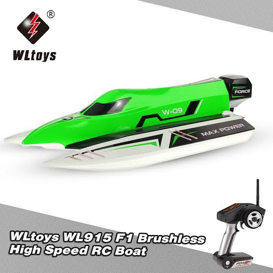 เรือบังคับ Speed Boatไฟฟ้า WLtoys WL-915 รีโมท2.4GHz Motor Brushless ความเร็วสูง45กิโลเมตร/ชั่วโมง (