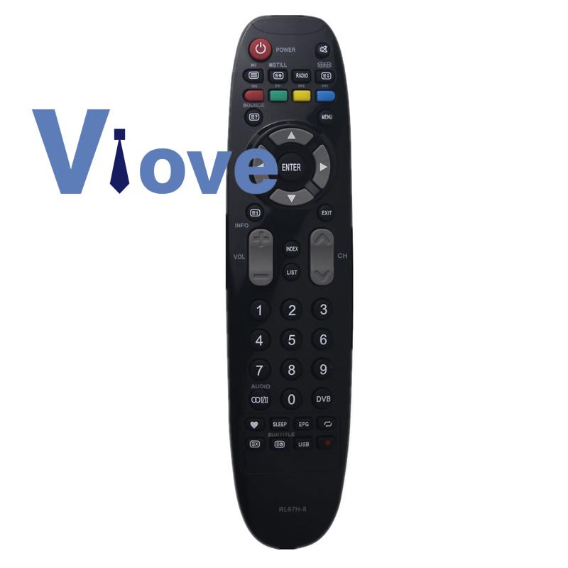 RL67H-8 รีโมทคอนโทรลทีวีสําหรับ Changhong TV TV20A-C35 SABA LC32HA3 LED50C2000H LED50C2000IS LED29B1