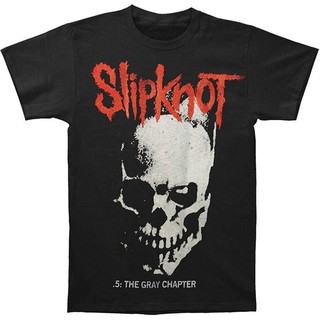 ผู้ชายเสื้อยืด Men T Shirt ออกแบบผู้ชาย Crew Neck Slipknot ผู้ชายกะโหลกศีรษะและ Tribal สั้นเสื้อแขนเสื้อ