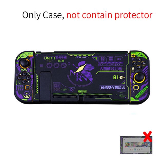 เคสกันกระแทก Evangelion Eva Anime สําหรับ Nintendo Switch Joy Con Ns Joycon