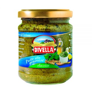 ดีเวลล่า เพสโต อะลา จีโนเวสซี่ แบบดั้งเดิม ของอิตาลี 190 กรัม - Divella Pesto Classic Alla Genovese from Italy 190g