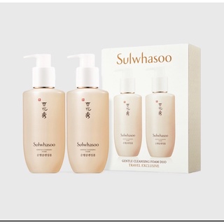 โฟมล้างหน้า แพคคู่ และแยกขาย Sulwhasoo Gentle Cleaning Foam