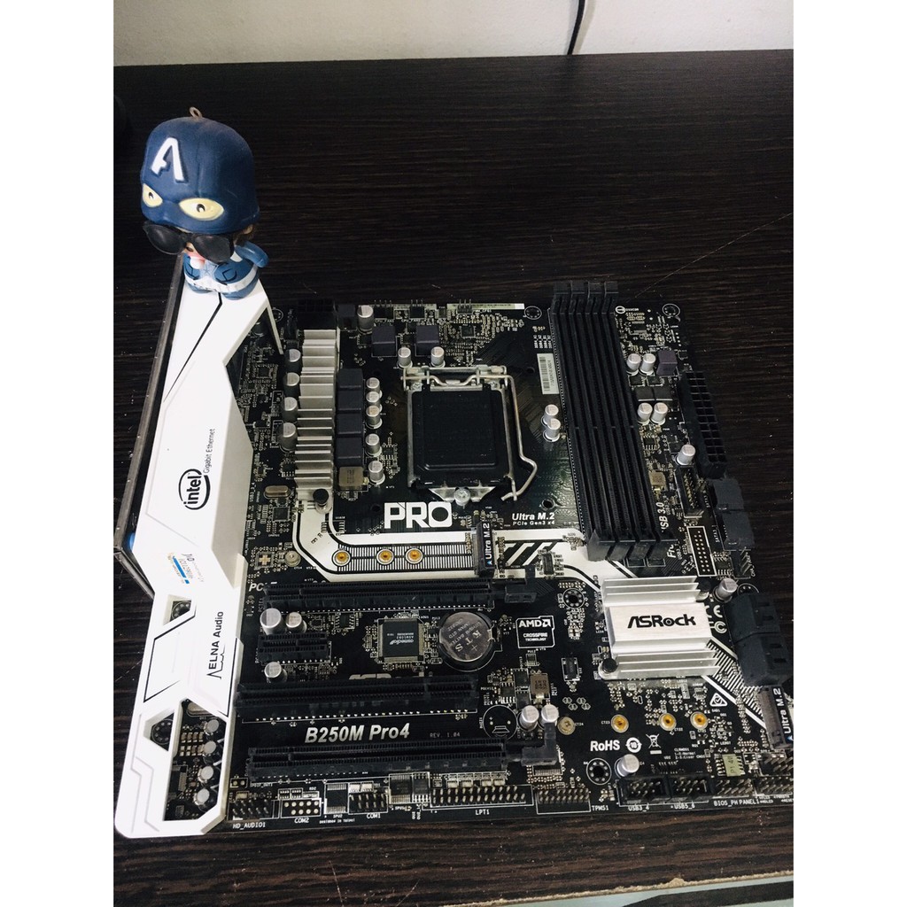 เมนบอร์ดMainboard Asrock B250M PRO4