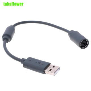 Takaflower สายเคเบิลอะแดปเตอร์ usb สําหรับ xbox 360 สีเทา