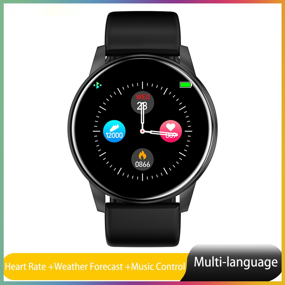 Garmin Smart Watch สำหรับผู้ชายผู้หญิง Heart Rate Monitor พยากรณ์อากาศแบบเรียลไทม์