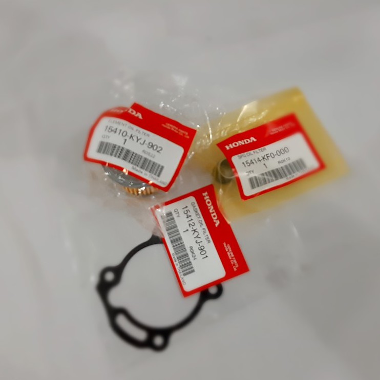 HONDA CBR250 CRF250 SERVICE SET 15410-KYJ-902 15412-KYJ-901 15414-KFO-000 B06 A03 C03