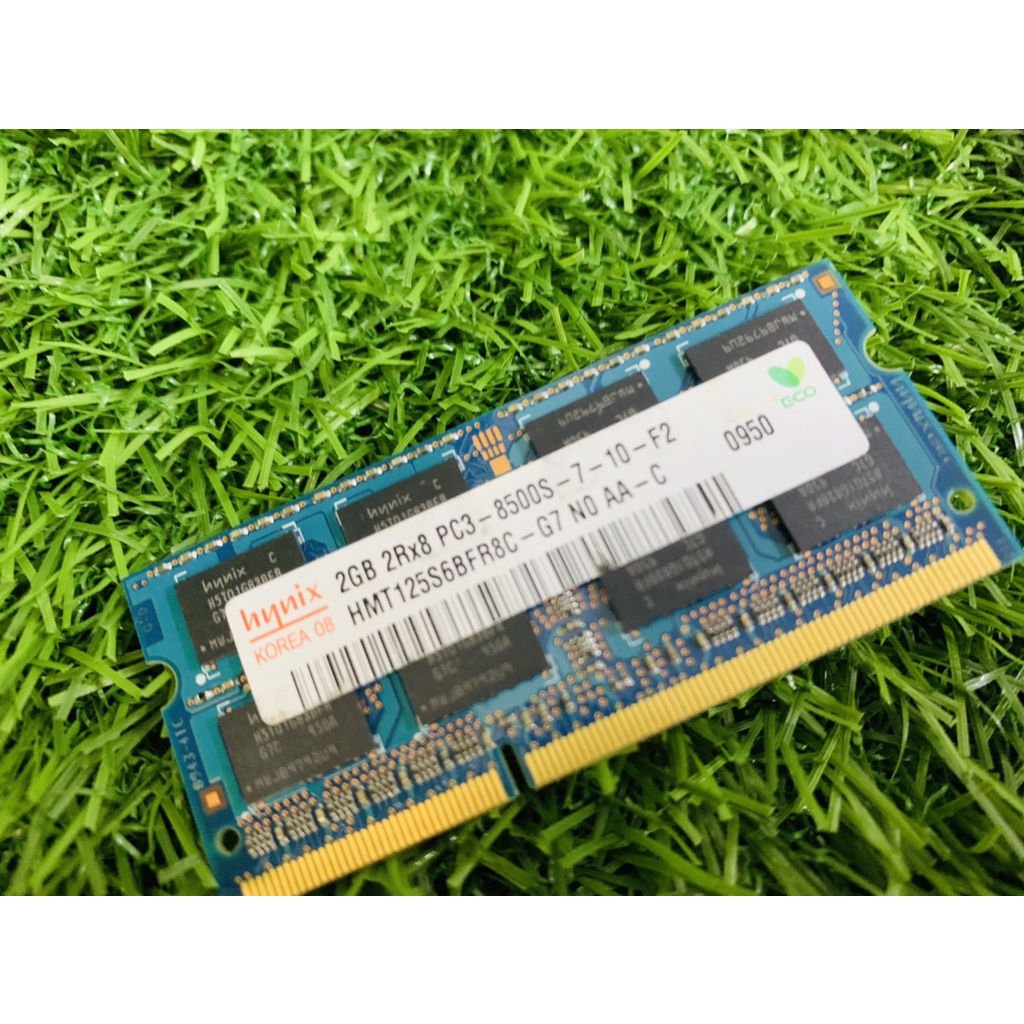 RAM แรมสำหรับ Notebook DDR3 โปรโมชั่นพิเศษ ถูกกว่าที่ไหนๆ Skhynix 2GB 2Rx8 PC3-8500S สินค้ามีประกัน