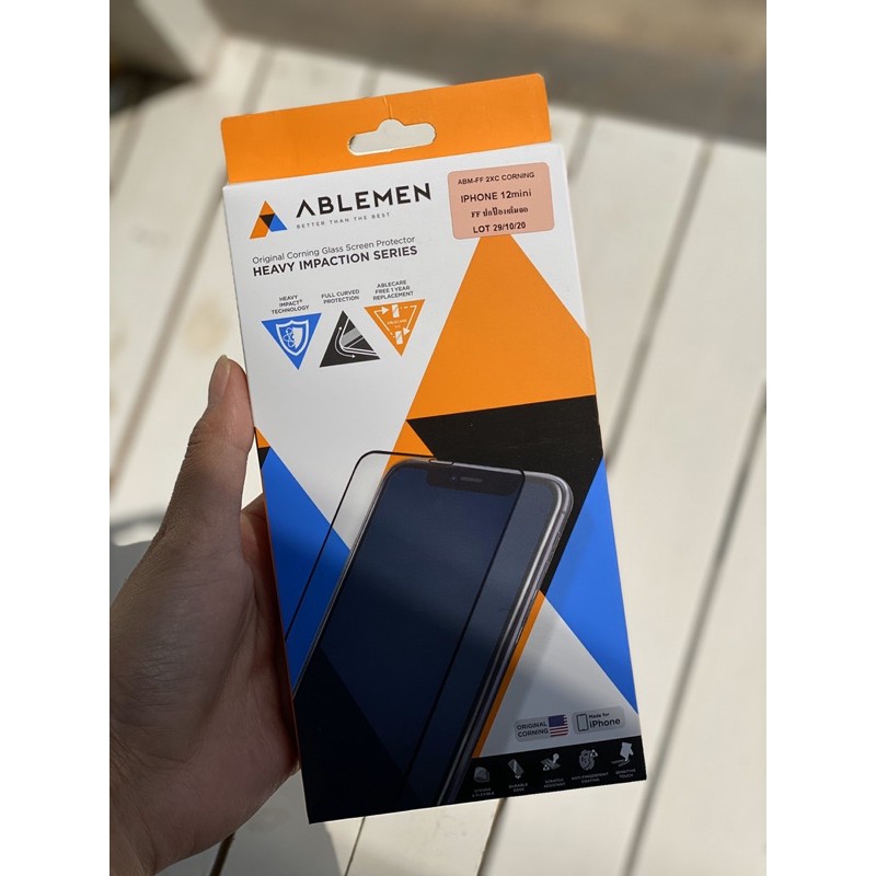 ฟิล์มกระจก Ablemen iphone12 12pro 12 mini 12promax