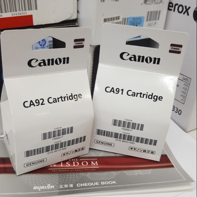 CANON  Printhead หัวพิมพ์ CA91,BH-7 BK / CA92, CH-7 CLสินค้าของแท้จากศูนย์ 100%